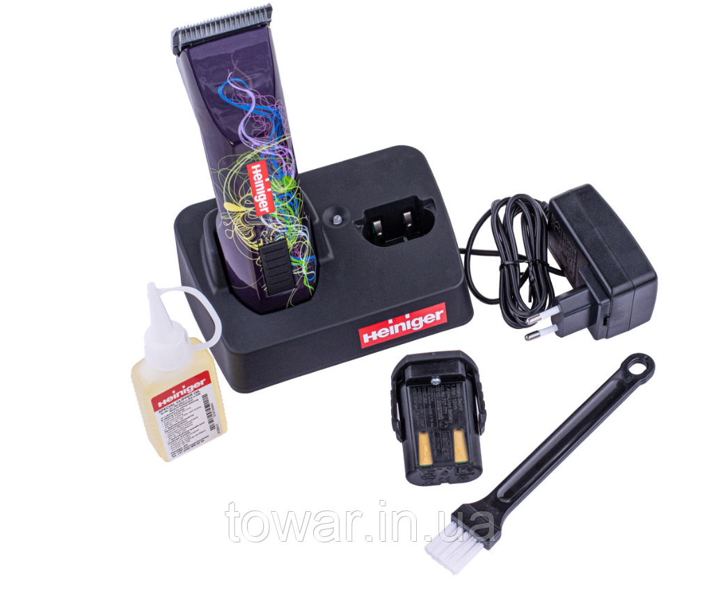 Heiniger Saphir Style - професійна, акумуляторна машинка з лезом No 10 (1,5мм) 6097