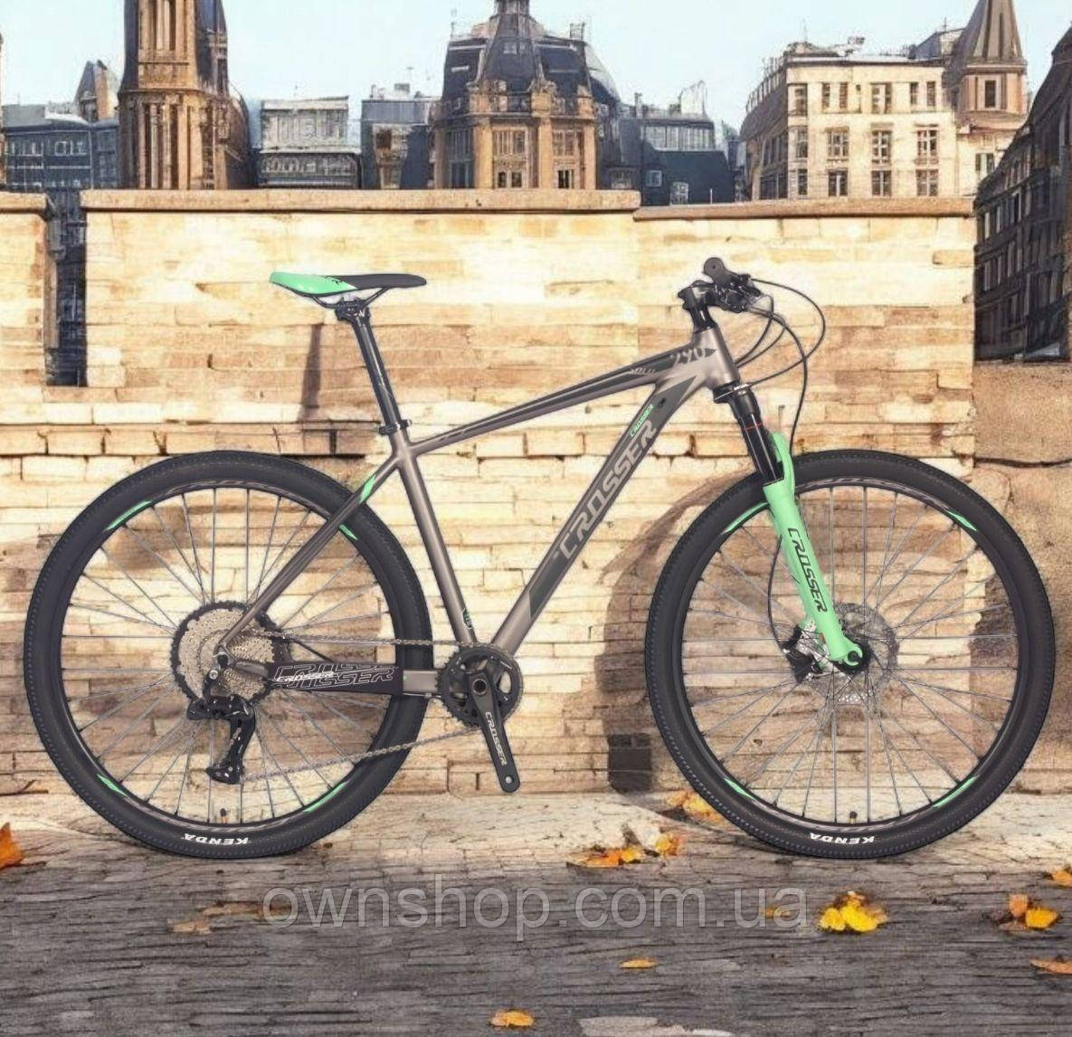 Велосипед алюмінієвий Crosser SOLO L-twoo+Shimano колеса 29", рама 19", гідравліка, 12 швидкостей