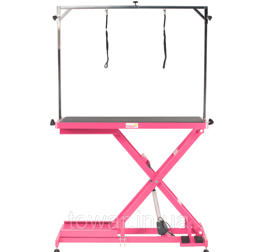 Blovi Callisto Purple - стіл з електричним підйомником, стільниця 125см х 65см, фіолетовий 6267