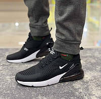 Кросівки чоловічі Nike Air Max 270 літні чорні 40 і 41 розмір Ni270