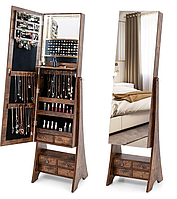 Шафа дзеркало Органайзер для прикрас із дзеркалом і шухлядою. 6658