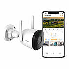 Вулична Wi-Fi IP-Камера IMOU Bullet 3C 5MP (IPC-S3DP) +SD 128GB  Нічна зйомка Датчик руху Двосторонній мікро, фото 8