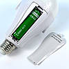 LED лампа кемпінг-лампа на батарейках FAT-3920 |20W, 6800–7300K, 180°| Білий 51077, фото 4