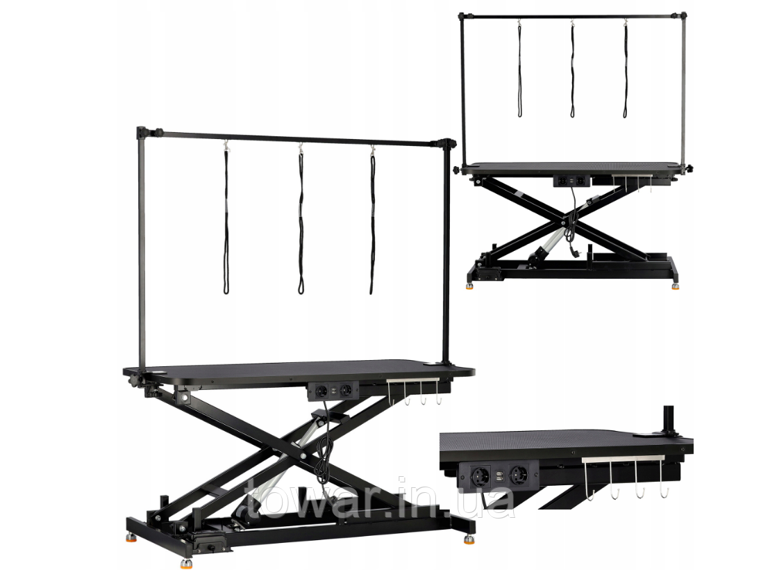 Регульований ветеринарний тримерний електро стіл для грумінгу Calissimo 7179