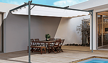 Пристінна терасна пергола SPRINT WALL 4x2,7 Антрацит/Білий- HARDMAISTER 7346