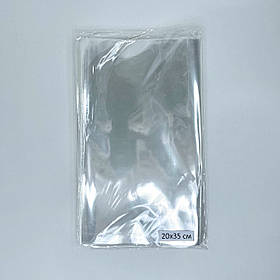 Пакети для Пасхи, 20*35 см, прозорі (100 шт.), поліпропіленові