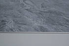 Стінова самоклеюча РЕТ плитка Сірий з білим мармур 600*300*2 mm, фото 7