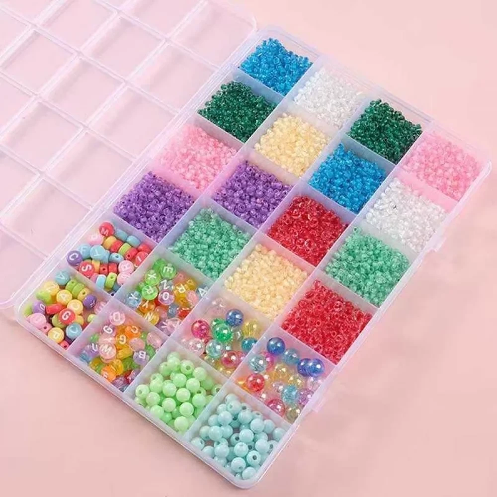 Набір бісеру 610-34 G ножиці, ліска, у боксі, фото 1