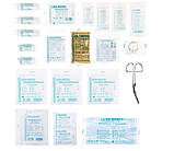 Аптечка підсумок Mil-Tec набір першої допомоги 43 елементи Чорна 16025502 solve, фото 3