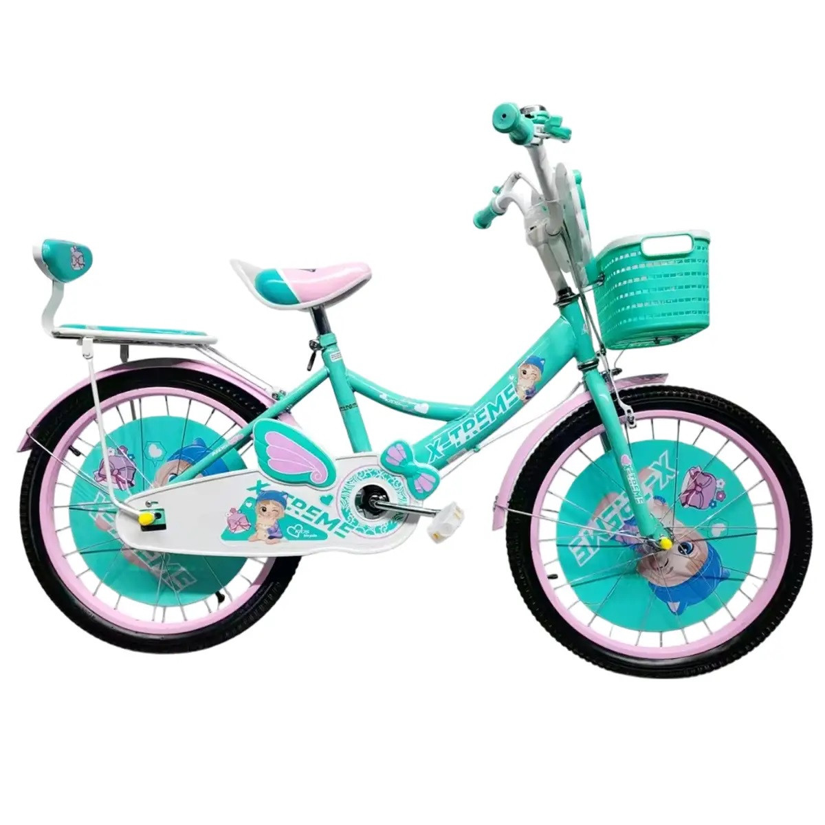 Дитячий велосипед X-Treme STARGIRL 20" Бірюзово-рожевий