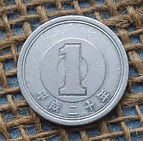1 ієна 2008 року. Японiя