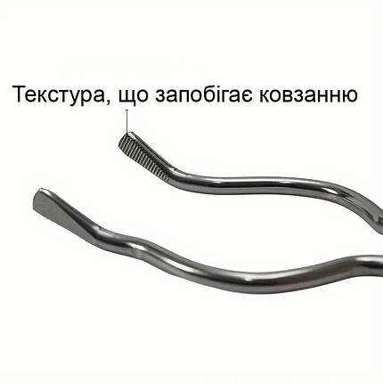 Щипці для тигля 25 см | Жаростійкі щипці для лиття металів, фото 2