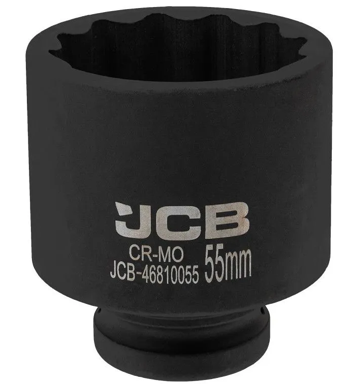 Головка ударна глибока 3/4", JCB 55мм (6гр.)