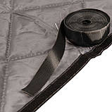 Дверна фіранка Supretto термоізоляційна магнітна Затишний дім, металік (83390002), фото 9