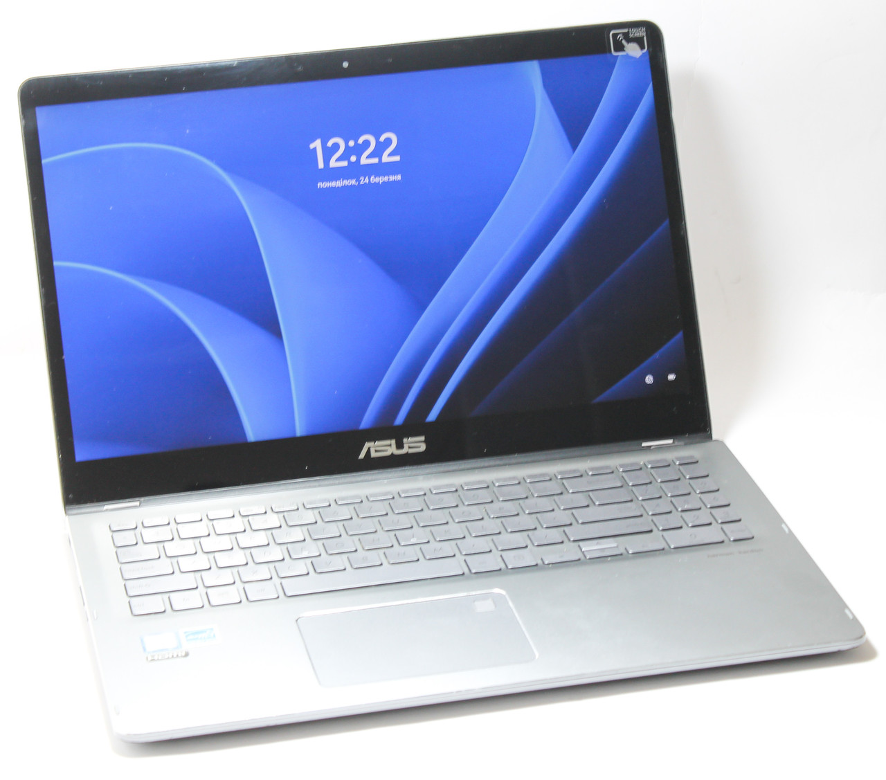 Сенсорний Asus Aluminum Silver Q505UA core i5 (8Gen) 8Gb DDR4 + 64Gb SSD+320Gb HDD Win11