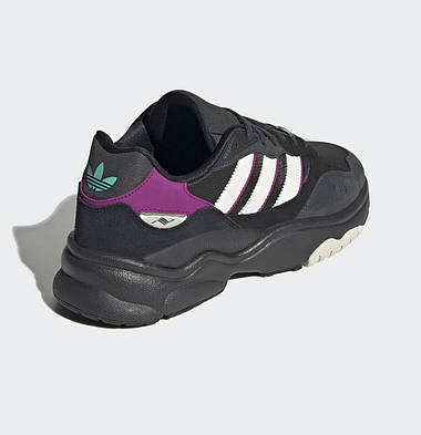 Кросівки чоловічі Adidas Retropy F90 Black/White/Carbon, фото 6