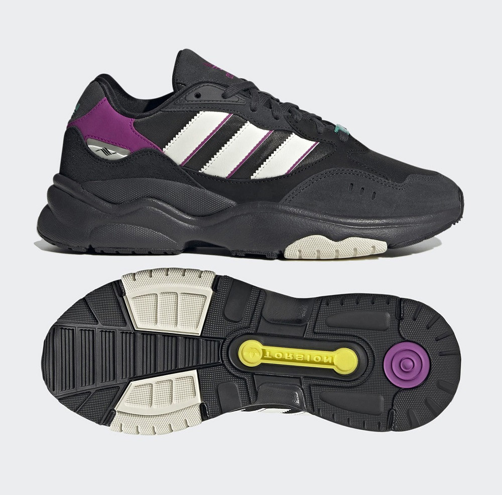 Кросівки чоловічі Adidas Retropy F90 Black/White/Carbon