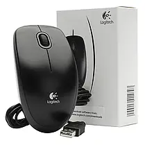 Миша Logitech B100 Black, фото 4