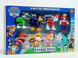 Щенячий патруль набір із 8 героїв відкривається рюкзачки