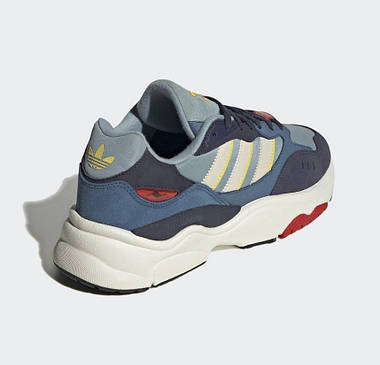 Кросівки чоловічі Adidas Retropy F90 Blue/Navi/Aluminium, фото 4