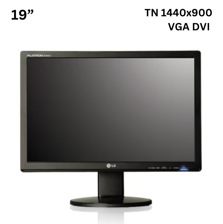 Монітор 19" LG Flatron W1942T-PF/TN 1440x900/16:10/VGA, DVI Б/В