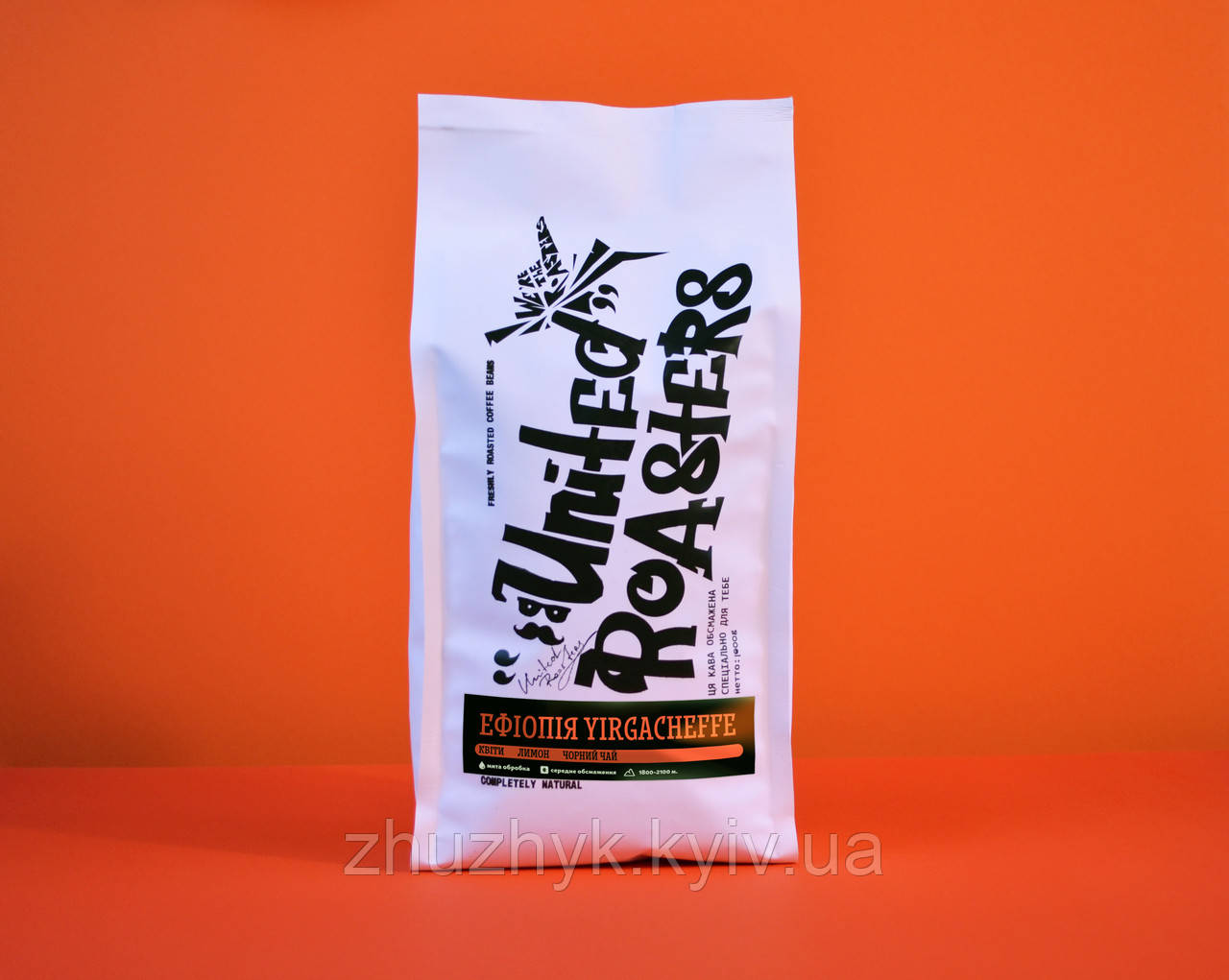 Кава в зернах арабіка Ефіопія Yirgacheffe 1 кг, фото 1