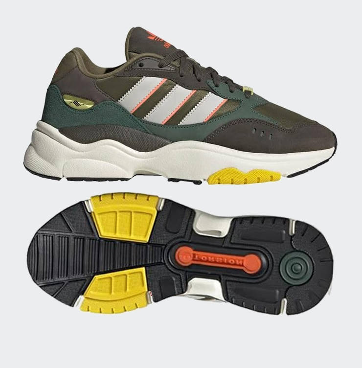 Кросівки чоловічі Adidas Retropy F90 Olive/Green, фото 1