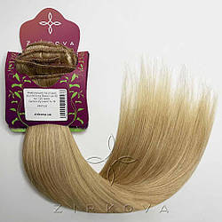 Натуральне Азіатське Волосся на Заколках 40 см 120 грам, Світло-Русявий №16