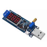 Модуль живлення від USB регульований підвищувальний/понувальний перетворювач 1,2-24 В блок живлення з регулюванням