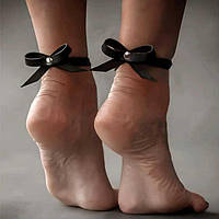 Жіночі браслети з бантиками на ноги SV Leather Ankle 2 шт.