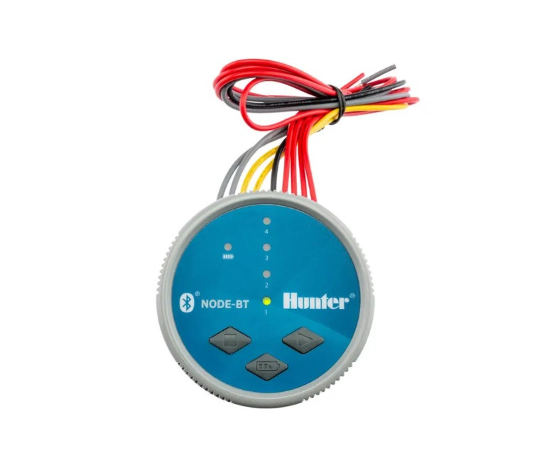 Контролер поливу Hunter NODE-BT-200, 9 вольт DC (2 зони, автономний, Bluetooth керування)