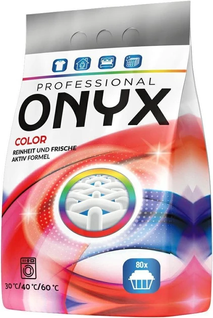 Порошок для всіх типів прання Onyx Color  4,8 кг