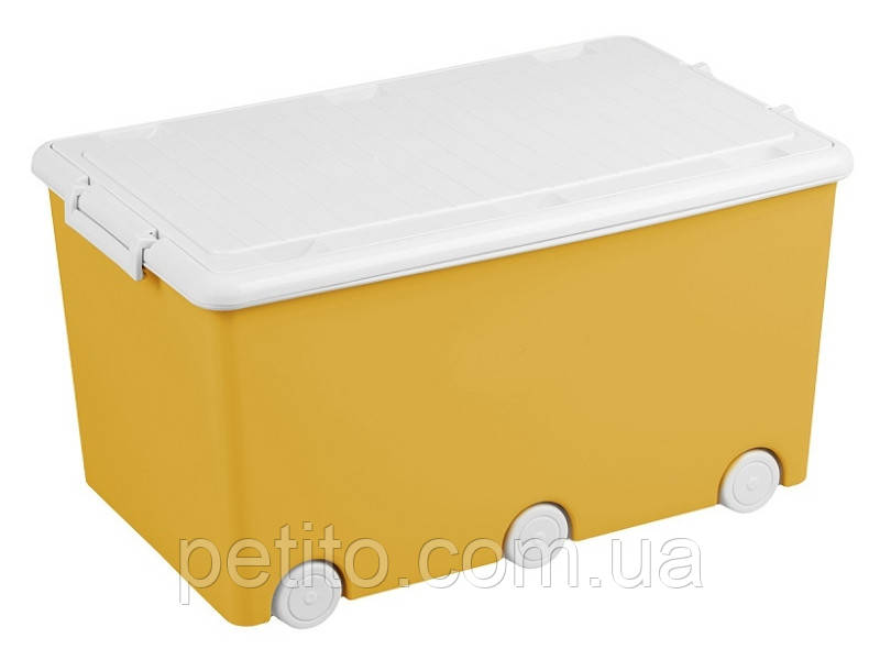 Контейнер для іграшок Tega Baby yellow