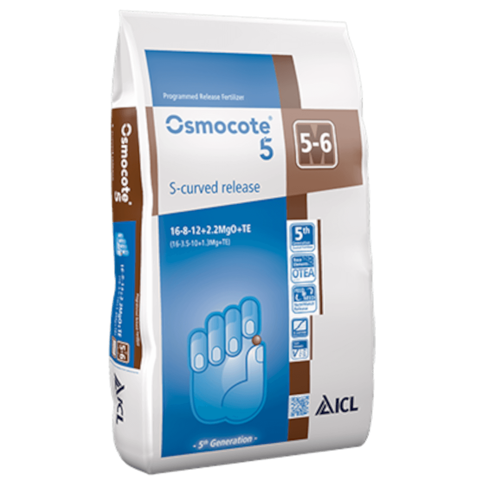 Добриво Osmocote S Curved 16+8+12+2,2MgO+TE 5-6 м 25 кг