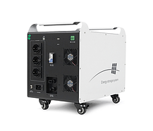 3000 Вт переносна зарядна станція HBP1800-3024OS 3072W LiFePO4 LCD, 24VDC, PV 60A MPPT 6000 cycle 80%, фото 6