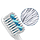 Насадки для мануальної зубної щітки Oral-b Clic Sensitive Clean (2шт.), фото 3