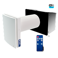 Рекуператор BLAUBERG VENTO Expert A100-1 S W V.2 для тонких стін WI-FI