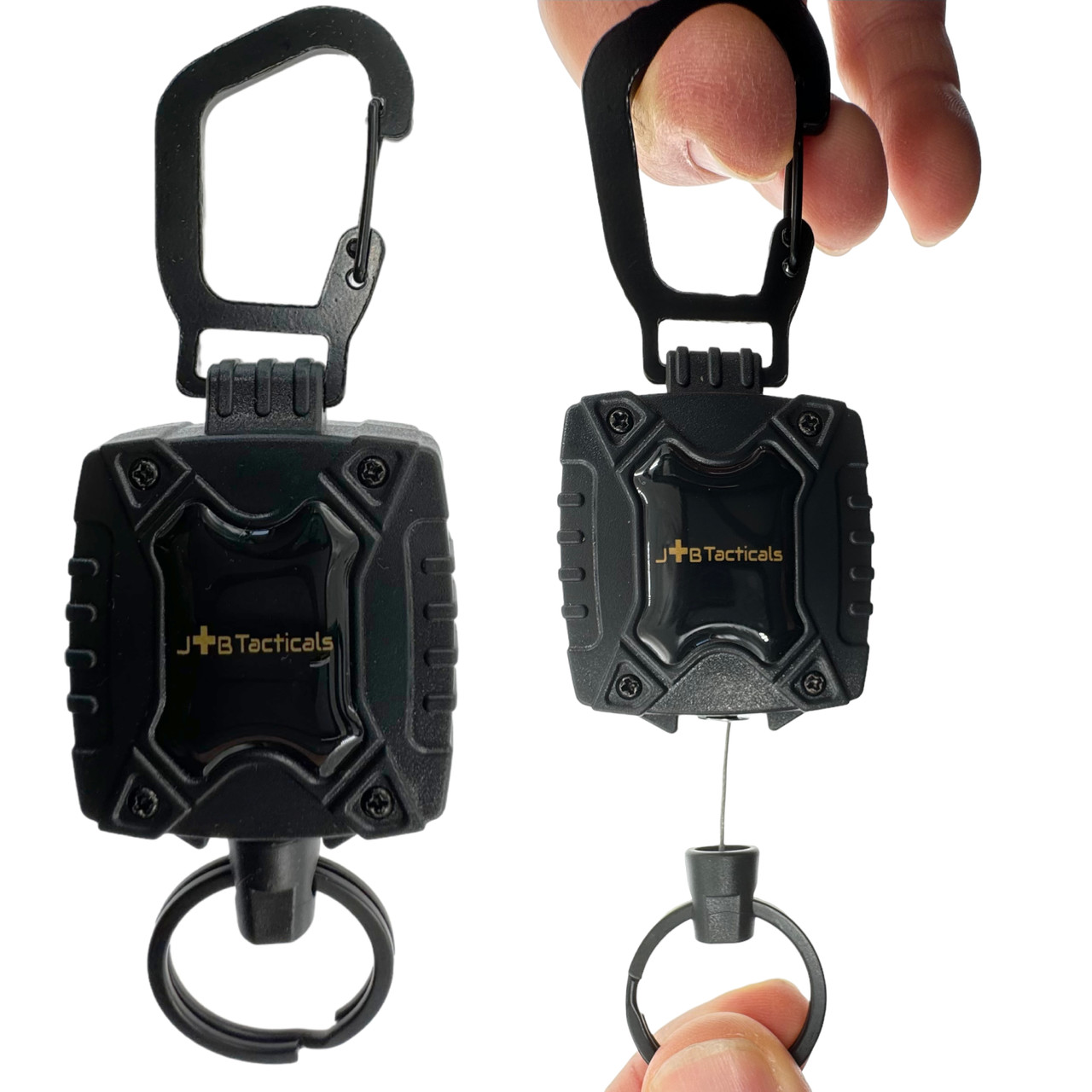 Тактичний шнур JB Tacticals Retractor JB-02 чорний JB-ACS-0021-BLK