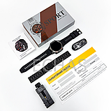 Чоловічий смарт годинник з металевим браслетом Modfit K52 Black, фото 5