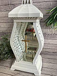 Лампадка із скла та пластику ,висота 35 см, фото 4