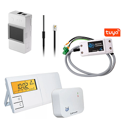 Термостати, датчики, адаптери