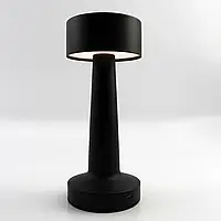 Настільна лампа сенсорна світлодіодна ESLLSE DOWN LIGHT з акумулятором 1200 mA Чорний