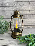 Лампадка із скла та пластику ,висота 17 см, фото 4