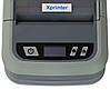 Мобільний акумуляторний термопринтер для друку етикеток Xprinter XP-P323BL + Bluetooth, фото 7