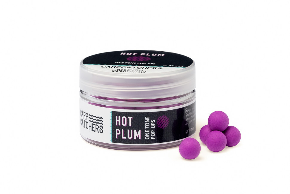 Бойли pop-up Carp Catchers Hot Plum 10 mm