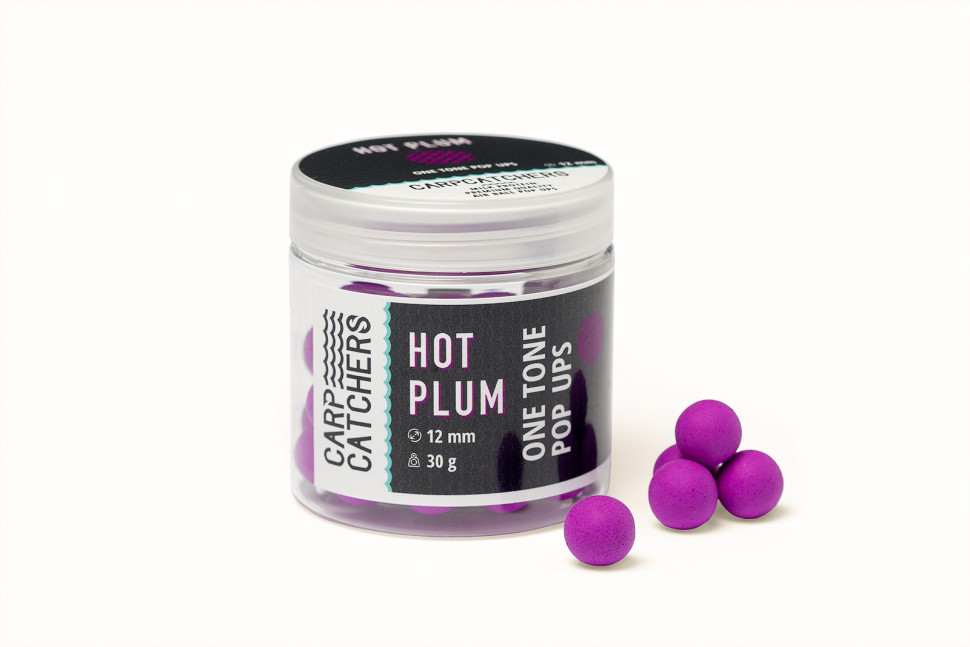 Бойли pop-up Carp Catchers Hot Plum 12 mm
