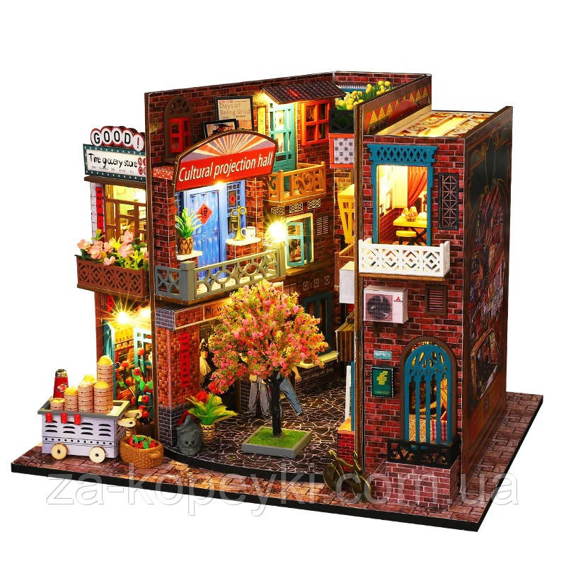 Румбокс Відбиток часу Інтер'єрний конструктор Inprint of Times DIY Miniature Dollhouse Kit ES-010