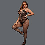 Сексуальний бодистокінг із відкритим доступом і відкритою спиною L-XXL — Еротична білизна, фото 3