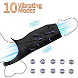 Насадка з вібрацією на пінис і мошок Ultimate Couples Cage USB, фото 6