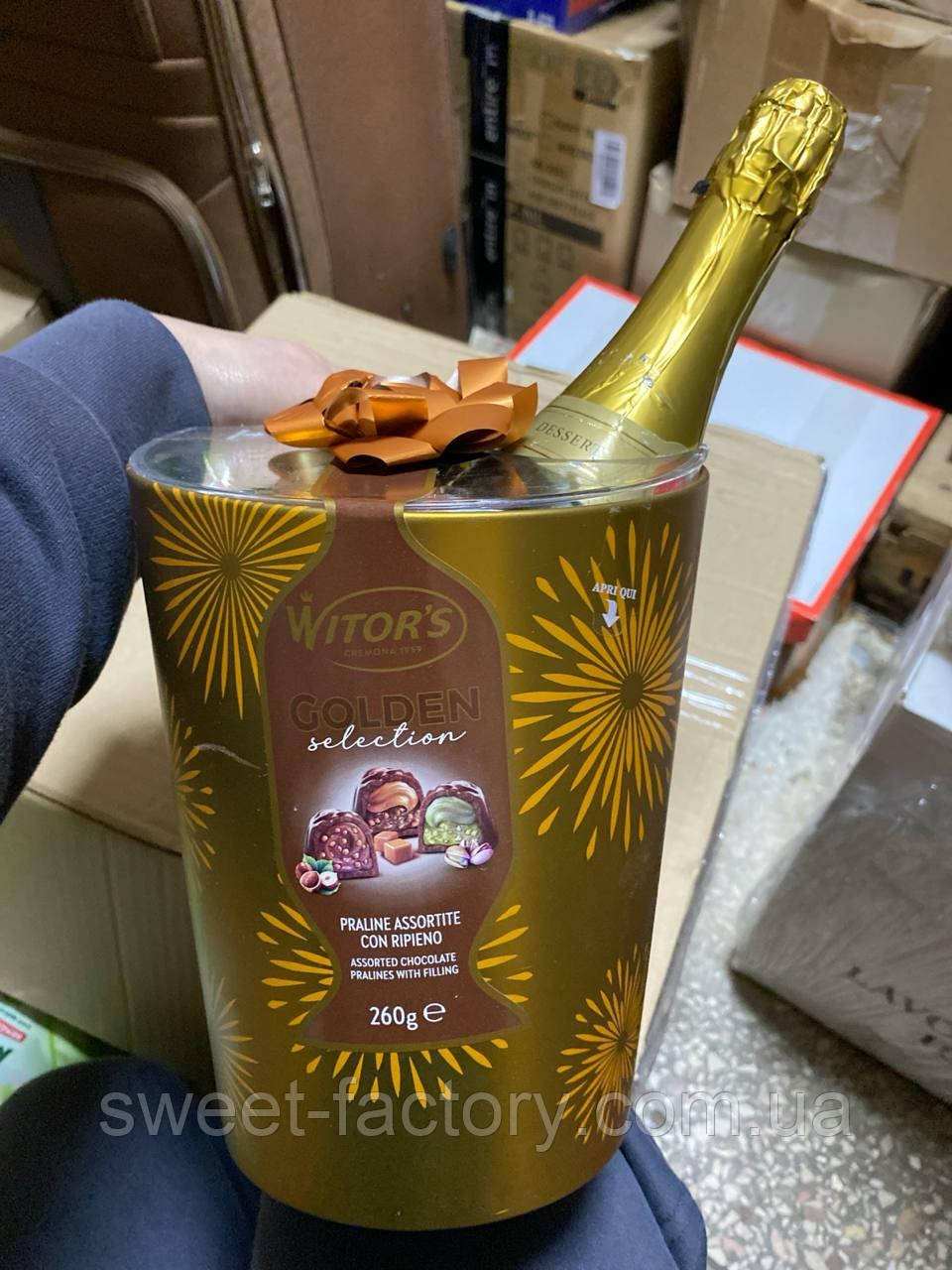 Шоколадні цукерки Witor's Boero Assortite + Vino 260g